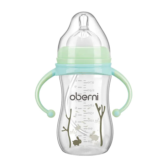 Anti-Val & Anti-Winder Baby Fles – Veilig, Comfortabel en Stijlvol